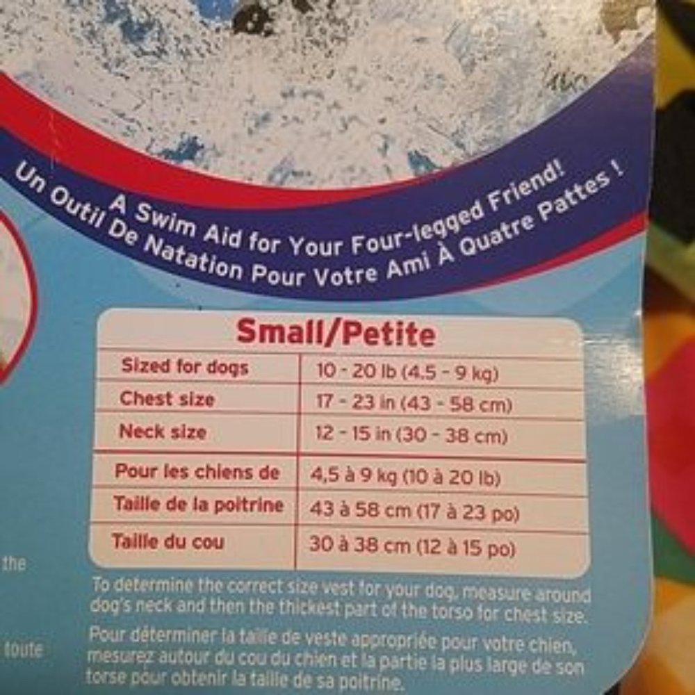 SwimWays Doggie Swim Vest New Small Petite - Picture 3 of 6